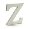 Letter Z Wood White (1,8 x 21 x 17 cm) (12 Units)