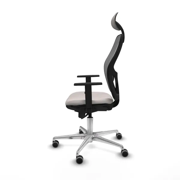 Office Chair with Headrest Jorquera Piqueras y Crespo 1D086G1 White