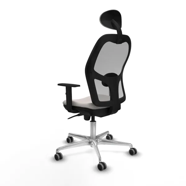 Office Chair with Headrest Jorquera Piqueras y Crespo 1D086G1 White