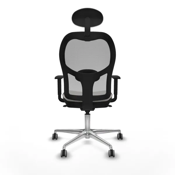 Office Chair with Headrest Jorquera Piqueras y Crespo 1D086G1 White