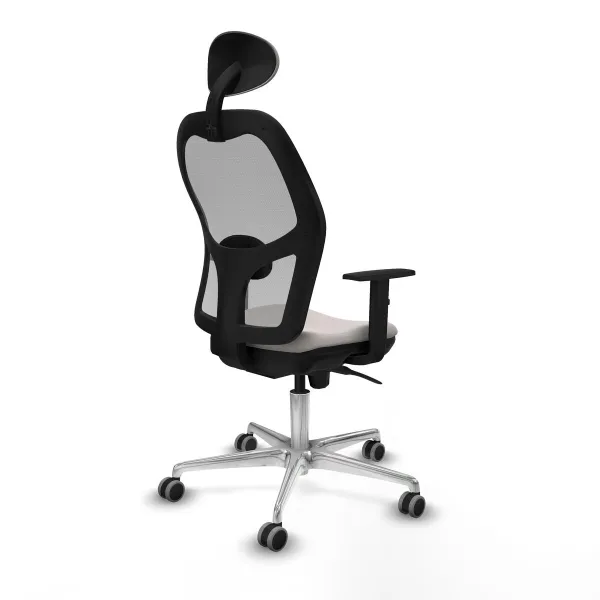 Office Chair with Headrest Jorquera Piqueras y Crespo 1D086G1 White