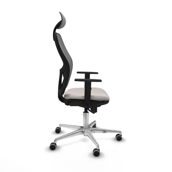 Office Chair with Headrest Jorquera Piqueras y Crespo 1D086G1 White