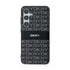 DKNY Leather Mono Stripe & Metal Logo - Samsung Galaxy S24+ Case (black)