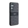 DKNY Leather Mono Stripe & Metal Logo - Samsung Galaxy S24+ Case (black)