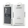 DKNY Leather Mono Stripe & Metal Logo - Samsung Galaxy S24+ Case (black)