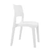 Garden chair Progarden Klik Klak 52 x 53,5 x 82 cm Stackable White