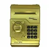 Money box Roymart Limited Edition Safety-deposit box Golden (18 x 13 x 12 cm)