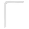 Wall Bracket AMIG 4plus-21115 Shelves Aluminium White (35 x 20 cm)