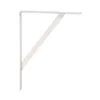 Wall Bracket AMIG 9-5774 Shelves Steel White (30 x 22,5 cm)