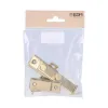 Door latch EDM Reversible 8 cm Polished brass