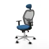 Office Chair with Headrest Jorquera Piqueras y Crespo 1D086N1 Light Blue