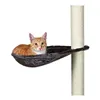 Hanging Cat Hammock Trixie Hammock Grey Metal Ø 40 cm