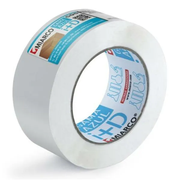 Adhesive Tape MIARCO White Multicolour 48 x 66 mm (6 Pieces)