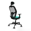 Office Chair Piqueras y Crespo 1D036G1 Turquoise