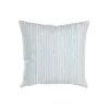 Cushion DKD Home Decor Stripes Blue White 45 x 15 x 45 cm Mediterranean