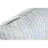 Cushion DKD Home Decor Stripes Blue White 45 x 15 x 45 cm Mediterranean