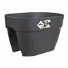 Plant pot Elho Vibia Campana 26 x 39 x 22 cm Anthracite