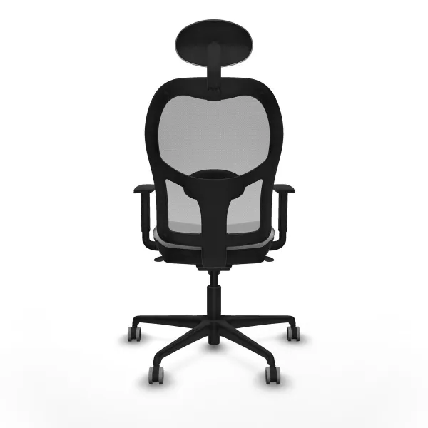 Office Chair with Headrest Jorquera Piqueras y Crespo 1D036G1 Light grey