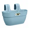 Plant pot Elho Vibia Campana Easy Hanger Medium 24,1 x 36 x 26,5 cm Light Blue