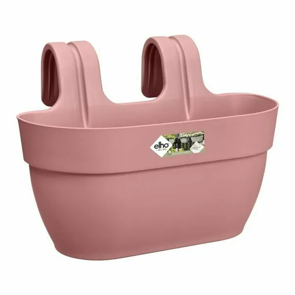 Plant pot Elho Vibia Campana Easy Hanger Medium 24,1 x 36 x 26,5 cm Pink 24 x 36 x 26,5 cm Rectangular Plastic