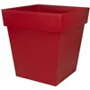 Plant pot EDA Tuscan Red Squared Ø 50 cm