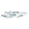 Wall Decoration DKD Home Decor Blue White Mediterranean Fish 100 x 5 x 30 cm