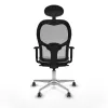Office Chair with Headrest Jorquera Piqueras y Crespo 1D086G1 Light grey