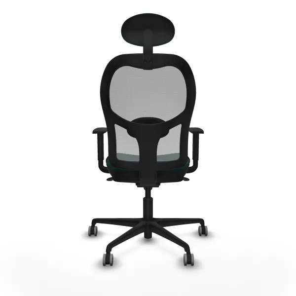 Office Chair with Headrest Jorquera Piqueras y Crespo 1D036G1 Green