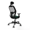 Biroja krēsls ar galvas atbalstu Jorquera Piqueras y Crespo 1D036G1 Zaļš