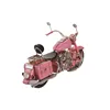 Decorative Figure DKD Home Decor 28 x 10 x 16 cm Pink Motorbike Green Yellow Vintage (3 Pieces)