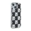 DKNY IML Checkered Mono Pattern - Case for iPhone 15 Plus / 14 Plus (Black)