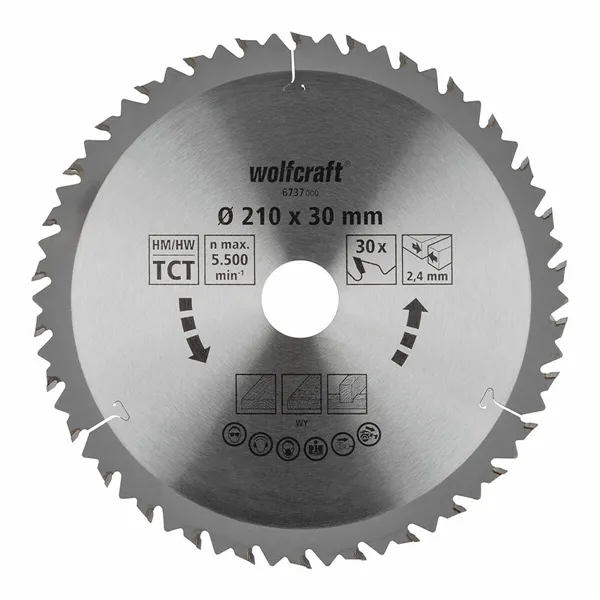 Cutting disc Wolfcraft 6737000