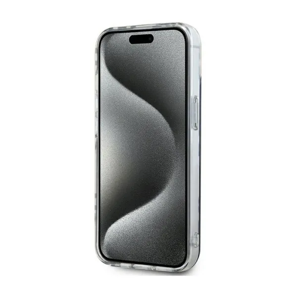 DKNY IML Checkered Mono Pattern - Case for iPhone 15 Plus / 14 Plus (Black)