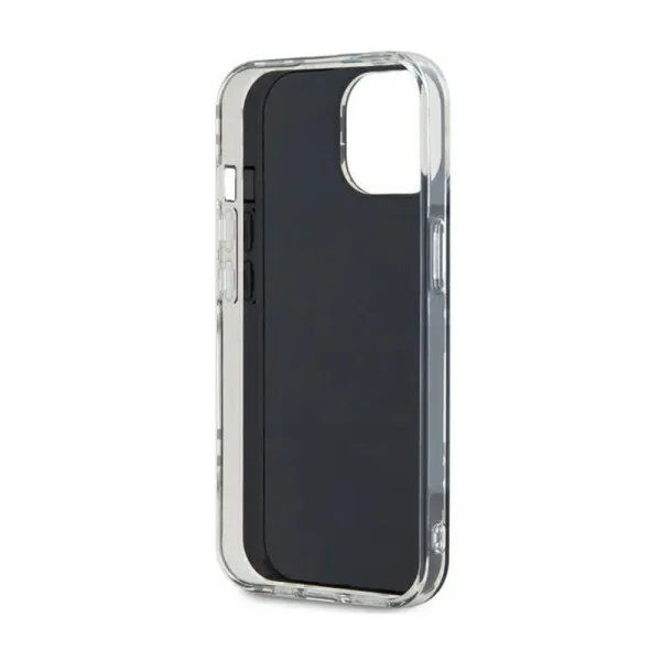 DKNY IML Checkered Mono Pattern - Case for iPhone 15 Plus / 14 Plus (Black)