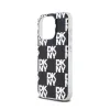 DKNY IML Checkered Mono Pattern - Case for iPhone 15 Pro Max (Black)