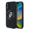 Karl Lagerfeld Silicone Karl & Choupette Ring MagSafe - Case iPhone 16 (black)