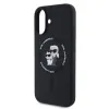 Karl Lagerfeld Silicone Karl & Choupette Ring MagSafe - Case iPhone 16 (black)