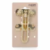 Door Stop EDM Safety Golden Zamak