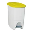 Pedal bin Yellow Rectangular 25 L