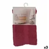 Bath towel Maroon (70 x 0,5 x 130 cm) (3 Units)