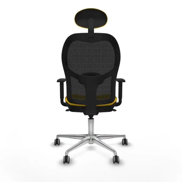 Office Chair Piqueras y Crespo 1D086G1 Yellow