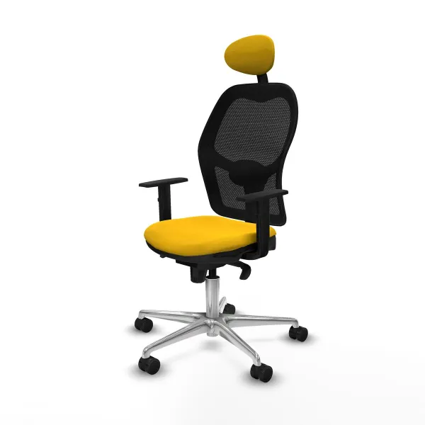 Office Chair Piqueras y Crespo 1D086N1 Yellow