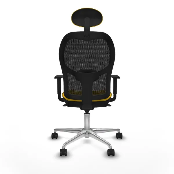 Office Chair Piqueras y Crespo 1D086N1 Yellow