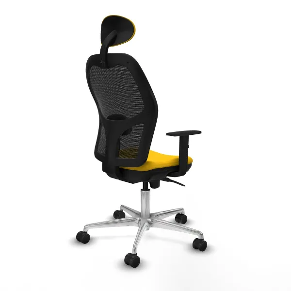 Office Chair Piqueras y Crespo 1D086N1 Yellow