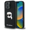 Karl Lagerfeld Silicone Karl Head Print MagSafe - Case iPhone 16 Pro (black)