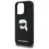 Karl Lagerfeld Silicone Karl Head Print MagSafe - Case iPhone 16 Pro (black)