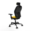 Toimistotuoli niskatuella Jorquera Piqueras y Crespo 3D036N2 Keltainen
