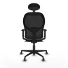 Office Chair with Headrest Jorquera Piqueras y Crespo 1D036G1 White