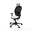 Office Chair with Headrest Piqueras y Crespo 1D036N2 White