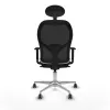 Biroja krēsls ar galvas atbalstu Jorquera Piqueras y Crespo 1D086G1 Balts